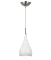 ZARA: Modern Bell Shape Pendant Lights - Matte White - CLA Lighting
