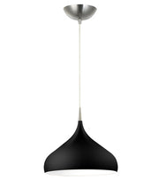 ZARA: Modern Dome Shape Pendant Lights - Matte Black - CLA Lighting