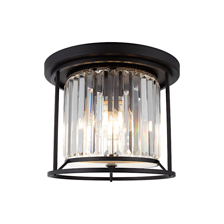 Cougar Lighting Amelia 3LT Close To Ceiling Black - AMEL3CTCBLK