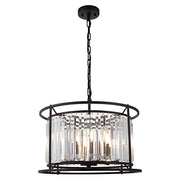 Cougar Lighting Amelia Pendant Light Black - AMEL6PBLK
