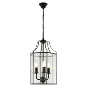 Cougar Lighting Arcadia 3LT Pendant - Black - ARCA3PBLK