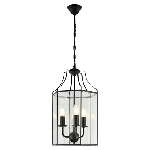 Cougar Lighting Arcadia 3LT Pendant - Black - ARCA3PBLK