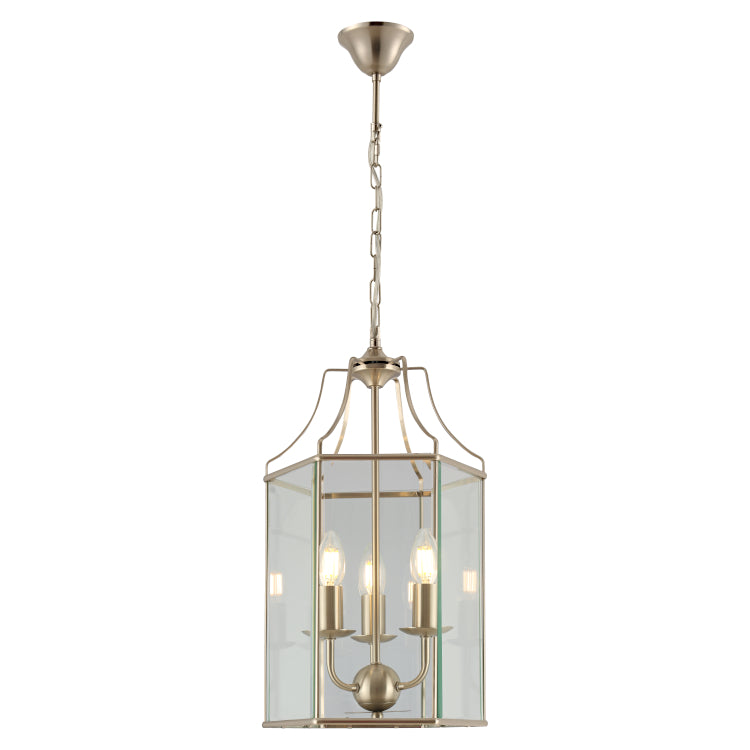 Cougar Lighting Arcadia 3LT Pendant - S/Chrome - ARCA3PSC