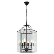 Cougar Lighting Arcadia 6LT Pendant - Black - ARCA6PBLK
