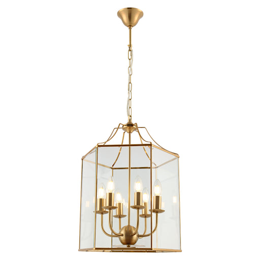 Cougar Lighting Arcadia 6LT Pendant - Gold - ARCA6PGLD