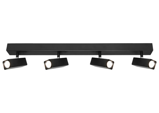 Cougar Lighting Artemis 4LT 20W Rail Black - ART4RBLK