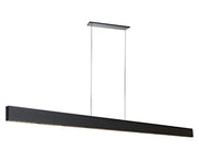 Cougar Lighting Astra LED Linear Pendant Black ASTR1PLEDBLK
