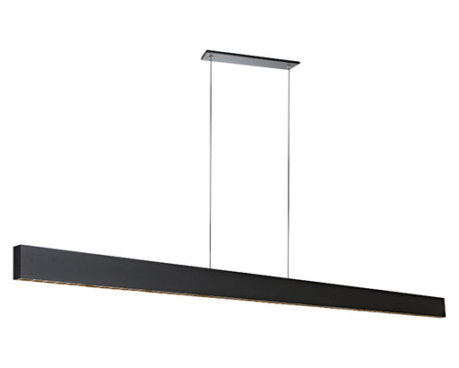 Cougar Lighting Astra LED Linear Pendant Black ASTR1PLEDBLK