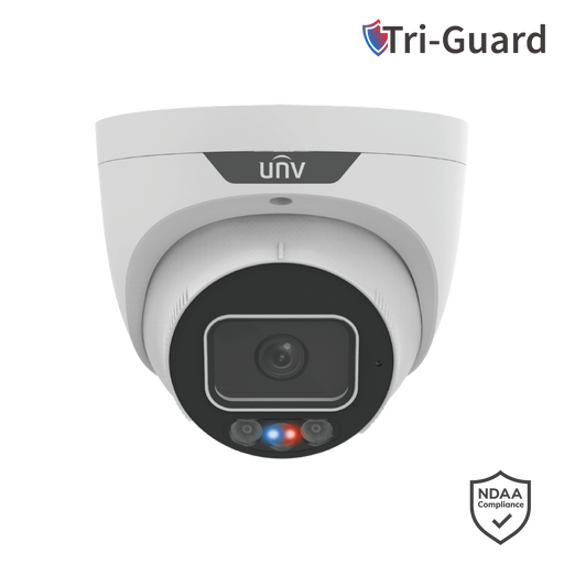 UNV 6MP TRIGUARD TURRET FIXED CAMERA