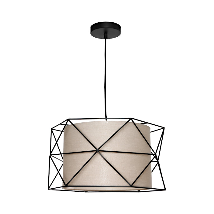 Cougar Lighting Barkley Pendant - 1 Light / 400mm - BARK1P - Cougar Lighting