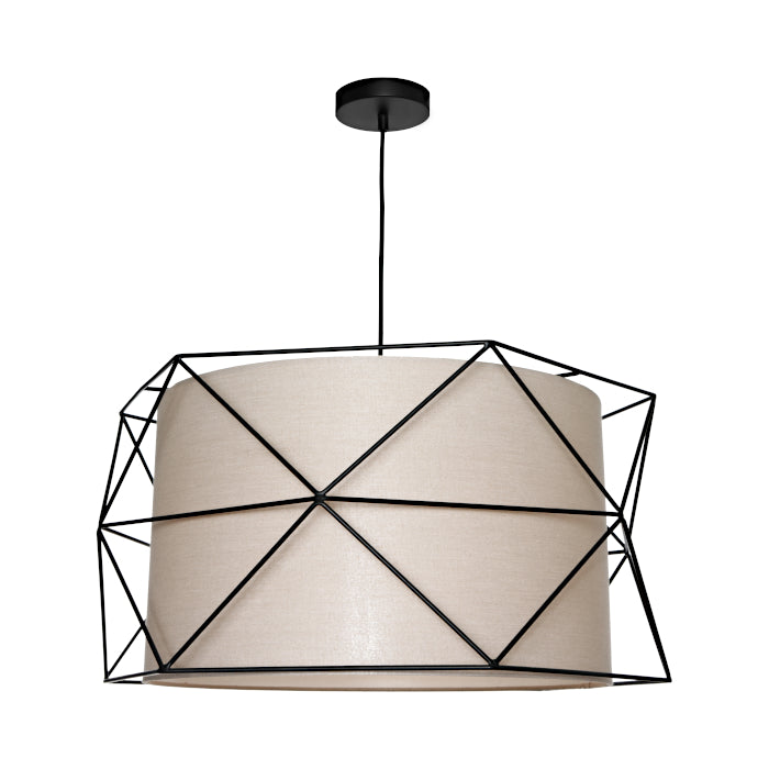 Cougar Lighting Barkley Pendant - 3 Light / 600mm - BARK3P - Cougar Lighting