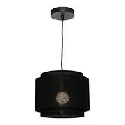 Cougar Lighting Bern 1LT Pendant - Small Black