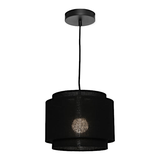 Cougar Lighting Bern 1LT Pendant - Small Black