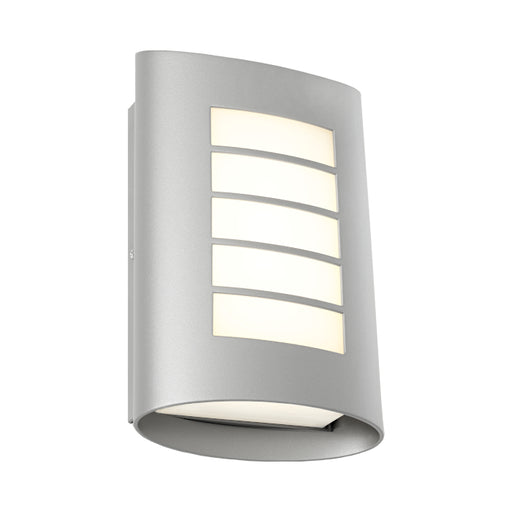 Cougar Lighting Bicheno LED Exterior Wall Light - Silver - BICH1ESLV
