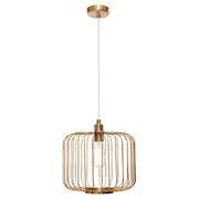 Cougar Lighting Bonn 1LT Pendant - Gold - BONN1PGLD - Cougar Lighting