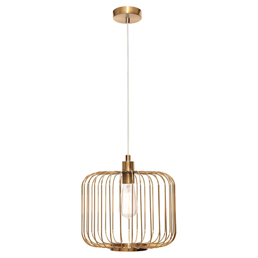 Cougar Lighting Bonn 1LT Pendant - Gold - BONN1PGLD - Cougar Lighting