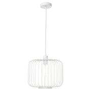 Cougar Lighting Bonn 1LT Pendant - White - BONN1PWHT - Cougar Lighting