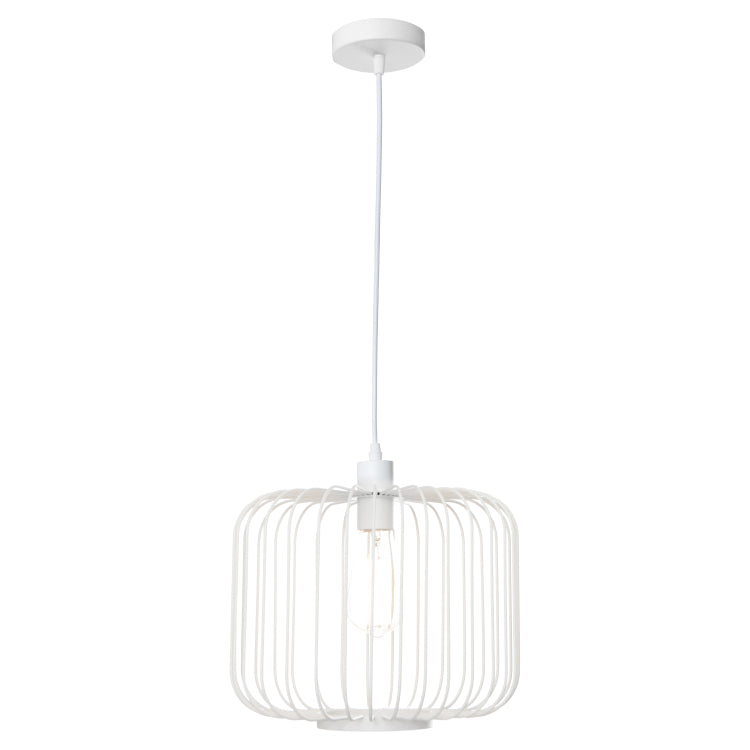 Cougar Lighting Bonn 1LT Pendant - White - BONN1PWHT - Cougar Lighting