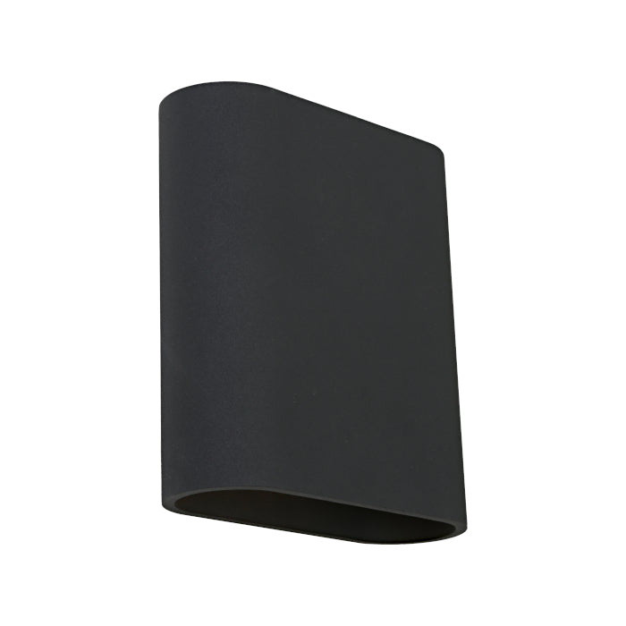 Cougar Lighting Bowen Exterior Wall Light - Black - BOWE2EBLK