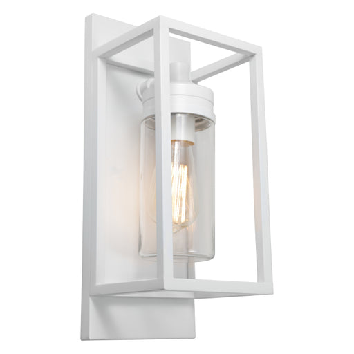 Cougar Lighting Bryant 1LT Exterior Wall Light White official Cougar Lighting product image