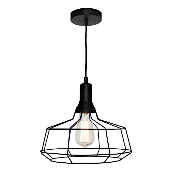 Cougar Lighting Cage 1LT Pendant - Large Pendant - Cougar Lighting
