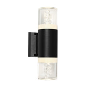 Cougar Lighting Calgary Exterior Wall Light - Black - Cougar Lighting