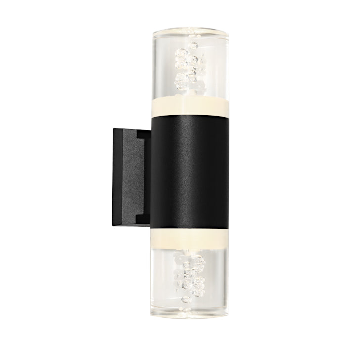 Cougar Lighting Calgary Exterior Wall Light - Black - Cougar Lighting
