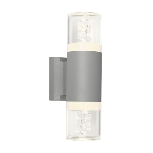 Cougar Lighting Calgary Exterior Wall Light - Silver - Cougar Lighting
