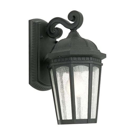 Cougar Lighting CAMBRIDGE: Exterior 1LT Wall Light Black product image