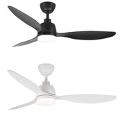 Windora Zephyr 52" Modern DC Ceiling Fan with 3CCT LED Dimmable Light