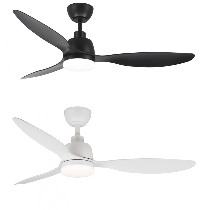 Windora Zephyr 52" Modern DC Ceiling Fan with 3CCT LED Dimmable Light