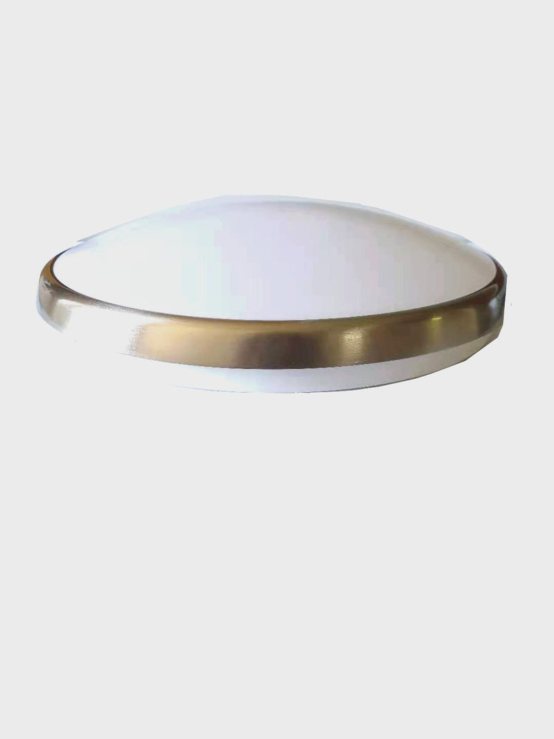 3A Lighting AC1020 30W LED oyster light Satin Chrome