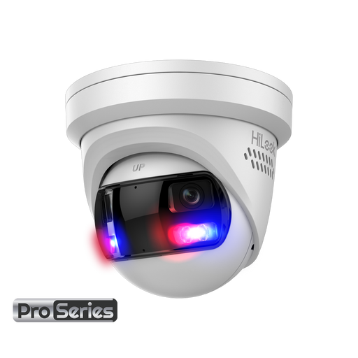 HILOOK 8MP 180 DEGREE DUAL-LENS ALL-IN-ONE CAMERA