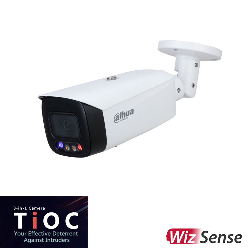 DAHUA 5MP TIOC 1.0 ACTIVE DETERRENCE BULLET FIXED CAMERA