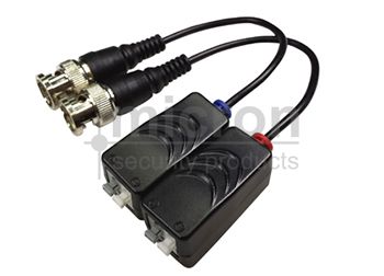 Micron AHD Balun 1ch Passive With Fly Leads Blister pack 2pcs wire clamp type