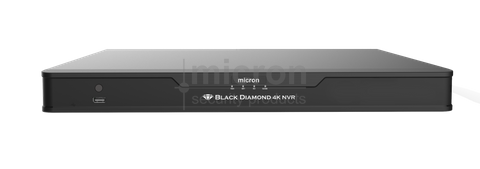 Micron Black Diamond Series IQ 32Ch NVR With 16 POE Ports. NO HDD