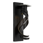 Telbix TOBERA EXTERIOR WALL LIGHT - Black