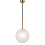 Telbix BALLY 12 PENDANT LIGHT - Antique Gold / Marble