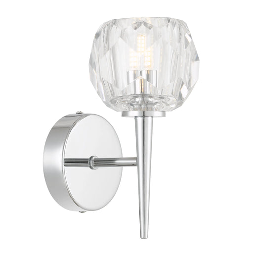 Telbix ZAHA WALL LIGHT - Chrome / Crystal
