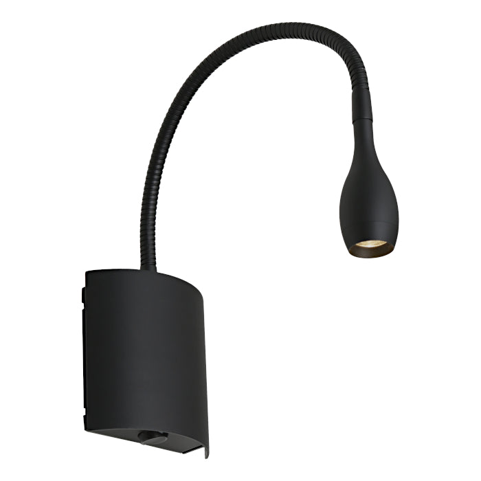 Cougar Lighting Lund LED Wall Light - Black