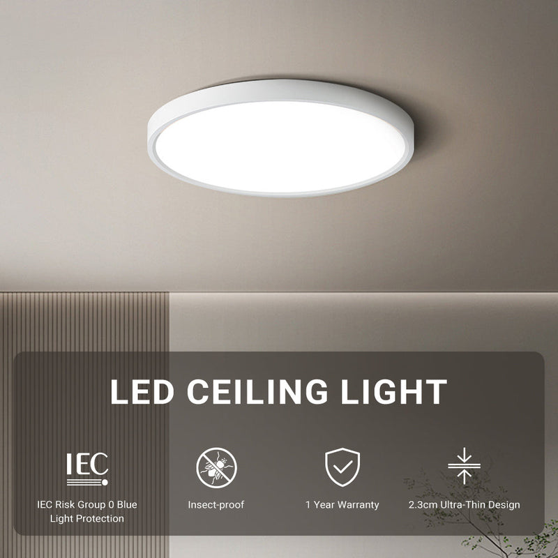 White LED Ceiling Down Light Round 26/36W Ultra-Thin White CL-UFOC