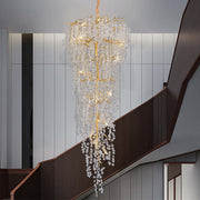 Crystal Branches Chandelier Luxury 20-Light Tree Branch Stair CL-CTC18