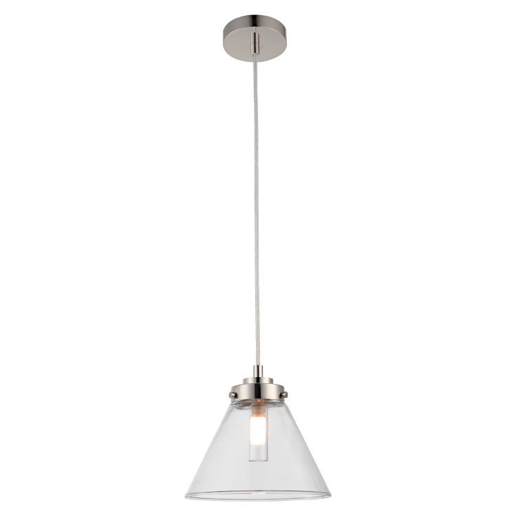 Cougar Lighting Matisse 1LT Pendant Polished Nickel