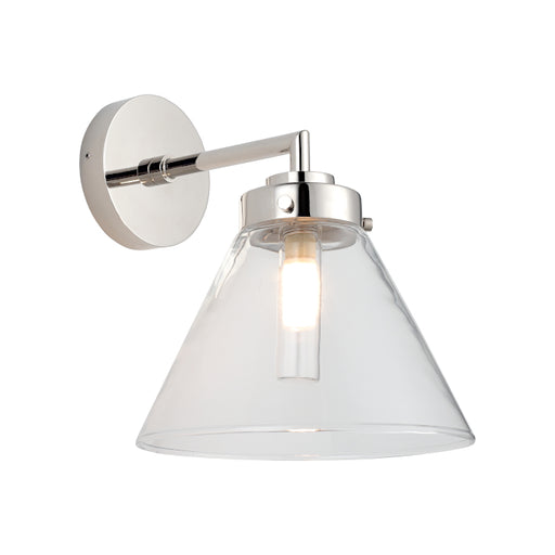 Cougar Lighting Matisse 1LT Wall Light Polished Nickel