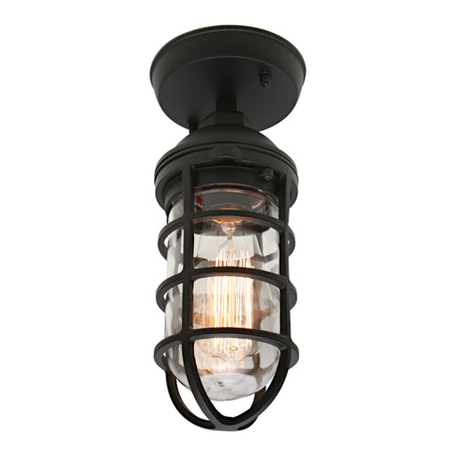 Cougar Lighting Newport Exterior Under Eave - Black