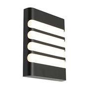 Cougar Lighting Odessa Grill Exterior Wall - Black
