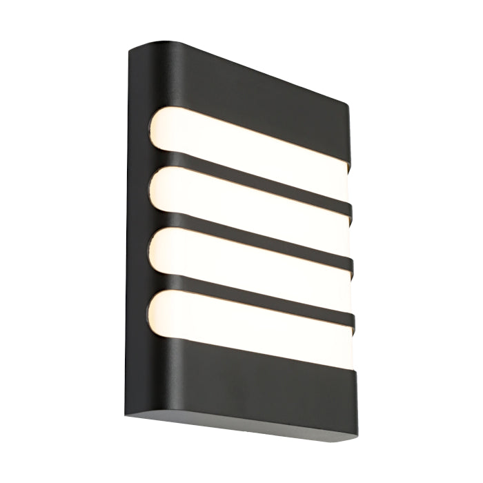 Cougar Lighting Odessa Grill Exterior Wall - Black