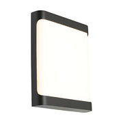 Cougar Lighting Odessa Plain Exterior Wall - Black