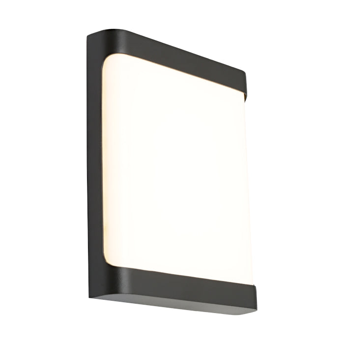 Cougar Lighting Odessa Plain Exterior Wall - Black