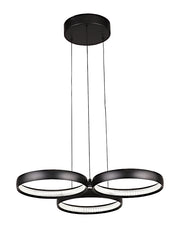 Cougar Lighting Olympus 3LT LED Pendant - Black